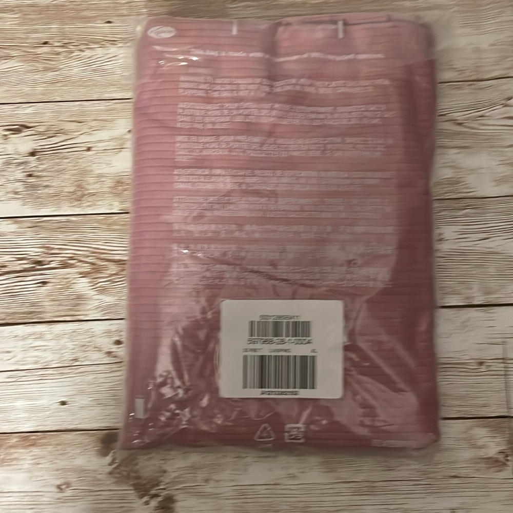 🆕 GAP Women’s Rib Ribbed Crew Neck Short Sleeve T-Shirt Pink Large 12-14 - Picture 7 of 11